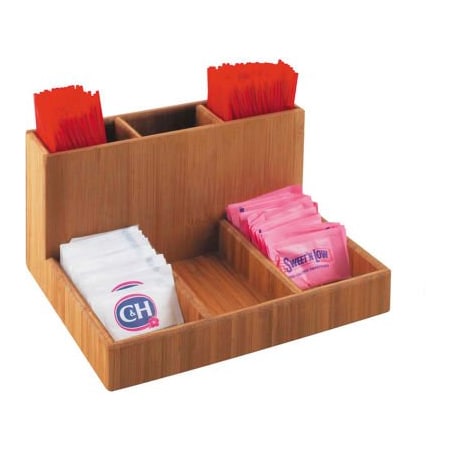Cal-Mil Cal-Mil 796-60 Bamboo Packet Organizer 9"W x 6-1/4"D x 4-1/2"H 796-60